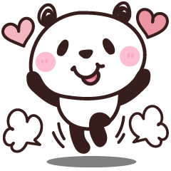 Panda's greeting
