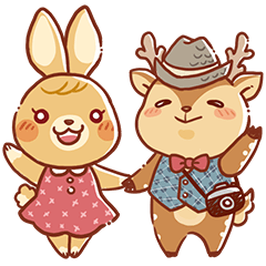 Deer photographer and his wife Bunny