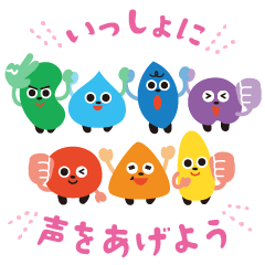 Character stickers Osaka-fusyokurou