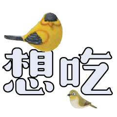 conversation expression bird Chick 216