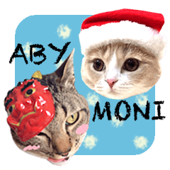 ABBEY & MONICA 's Winter Stickers