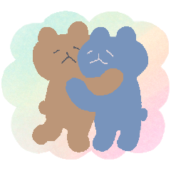 Beruang kecil dan beruang biru