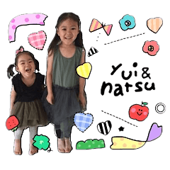 yui&natsu's sticker