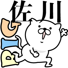 Pretty kitten SAGAWA Sticker [BIG]