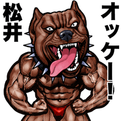 Matsui dedicated Muscle macho animal