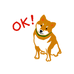 The Lovely Japanese SHIBA-DOG