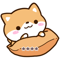 Sticker of Cute Shiba (Custom)
