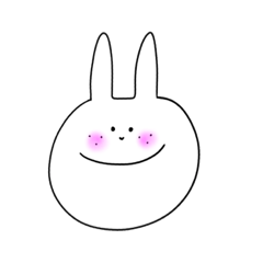 Freckles white rabbit 2