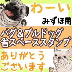 Mizuho Pug & Bulldog Space saving