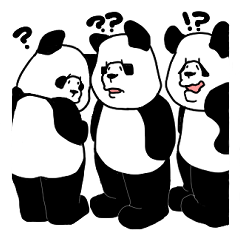 Dadada Panda Stickers 13th