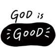 Wonderful Giving 手寫文字 4:God is good