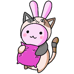 rabbits to mascot costume everyday2