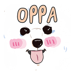 OPPA is a dog