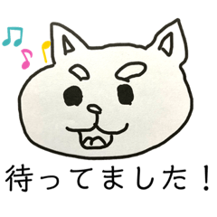 白柴LINEスタンプ