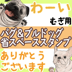 Mugi Pug & Bulldog Space saving