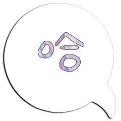 iridescent shiny dialog conversation206