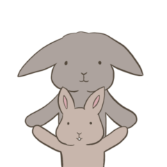 My bunny friends - pngpng&bibia