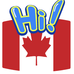 Moving National flag(Canada) – LINE stickers | LINE STORE