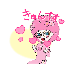 ピンクさん日本語セット