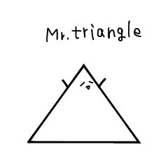 Mr.triangle.