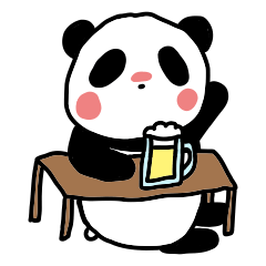The daily life of the panda