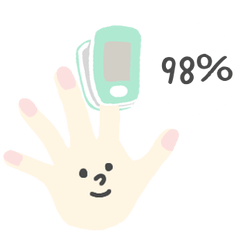 Pulse oximeter and thermometer