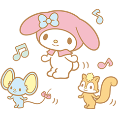 My Melody Moving Backgrounds