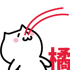 LAST NAME Sticker TACHIBANA !!!