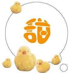 CUTE Chick Bird conversationexpression07