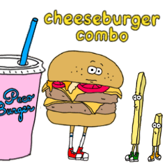 Mr. big hamburger combo