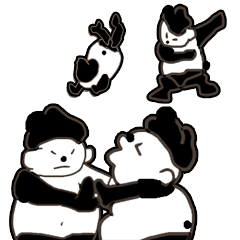 Japanese SUMOU PANDA For young people