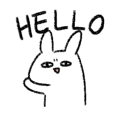 Frowning Rabbit's Daily Life – LINE stickers | LINE STORE