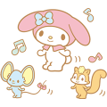 【英文版】My Melody Moving Backgrounds