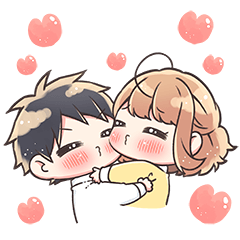 Stickers for you love the most - couple4