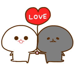 Love Love of mizime-chan and urami-chan