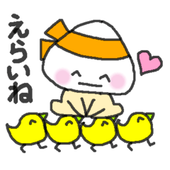 Hachimaki jellyfish stickers version 3