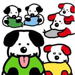 ZABUTON DOG PANDA For young people