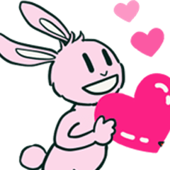 Usapyon the pink rabbit second