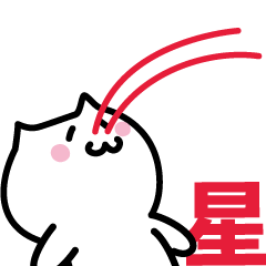 LAST NAME Sticker HOSHI !!!
