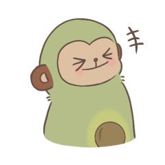 Sloth & Avocado Monkey