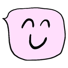 Dokuzetuaorifukidashi sticker pink