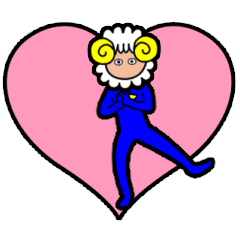 Aries [moving constellation sticker]