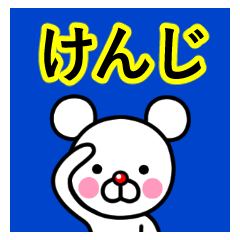 Kenji premium name sticker(M).