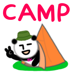 Expressionless panda RK-CAMP-