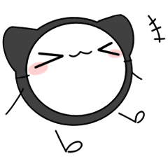 cakelove24/mask-cat(line first sticker)