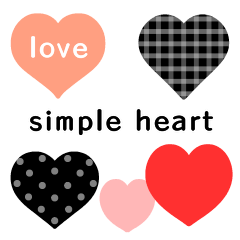 simple heart collection
