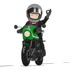 Ride a cafe racer motorcycle 3