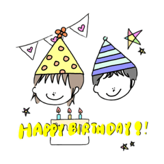 誕生日 Lineクリエイターズスタンプまとめ Stamplist