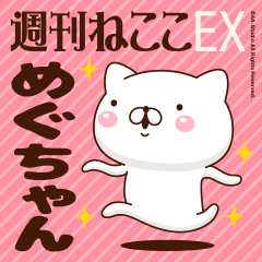 "Megu-chan" Name sticker Feature 2