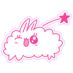 Fluffy rabbit "Honoka" 5